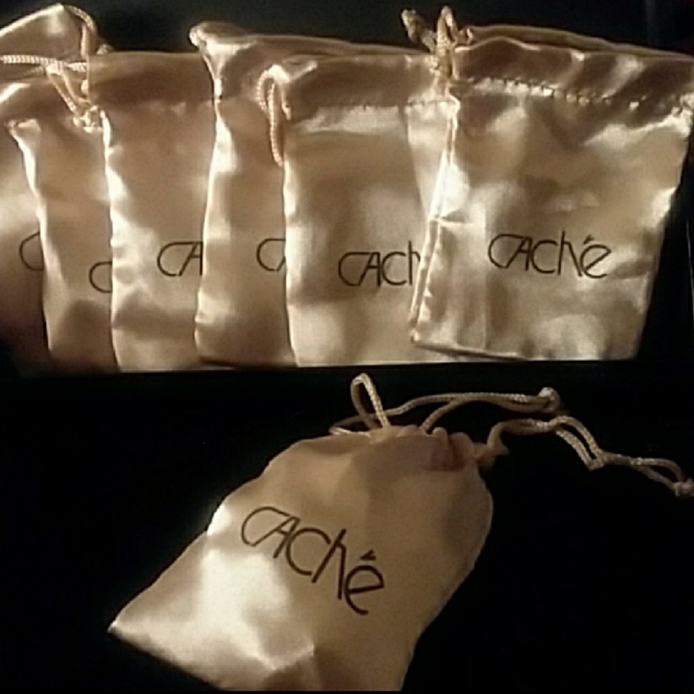 SALE💥LOT OF 8 SATIN CACHE BAG